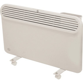 1500W Floor or Wall Mounted Electric Panel Heater - Slimline Silent Energy Efficient Home, Office or Conservatory Radiator