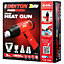 1500W Hot Air Heat Gun Electric Temperature Paint Stripper Dryer Drying Tool