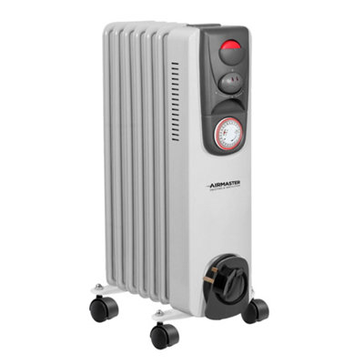 1500W Oil Filled Radiator with Timer and Thermostat