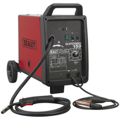 150A MIG Welder - Forced Air Cooling System - Non-Live Torch - 230V Supply - 4