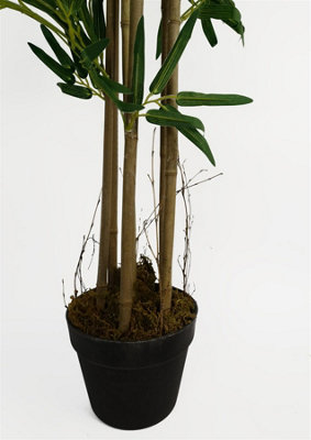 150cm (5ft) Artificial Bamboo Plants Trees - Natural Green