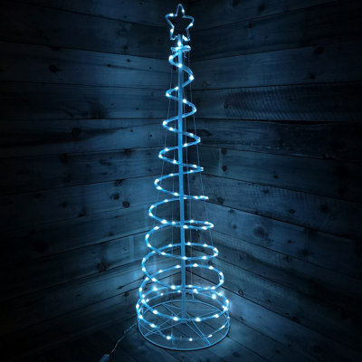 Spiral Tree Light with Remote Control for Outdoor Christmas