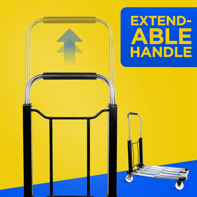 150Kg Foldable Platform Trolley Hand Truck - 7