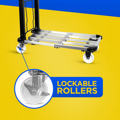 150Kg Foldable Platform Trolley Hand Truck - 8