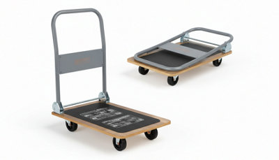 150kg Folding Platform Sack Truck Heavy Duty Transport Trolley