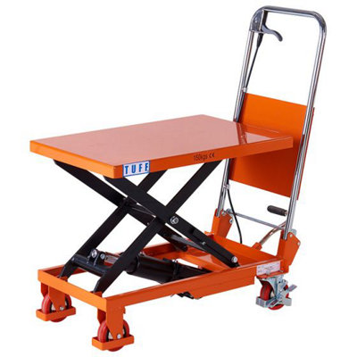 150kg TUFF Premium Scissor Lift Trolley