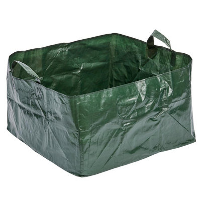 150L Smart Bag - Green Reusable Hardwearing Home or Garden Waste Bag with 2 Strong Carry Handles - Measures H38 x 68cm Diameter