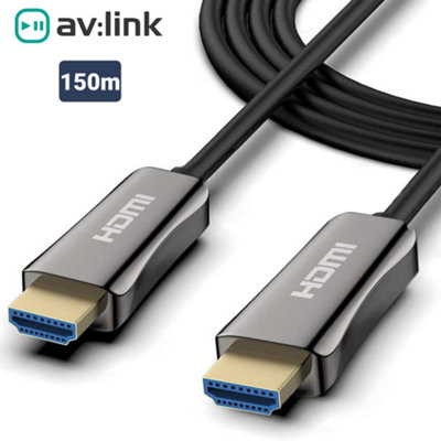 150m HDMI 2.0 Lead Ultra High Speed 4K UHD Active Fibre Optic Price Comparisons | Compare The Build