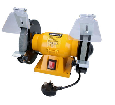 150mm Electric Workshop Bench Grinder 150w Grinding Polishing And 6 Wire Wheel