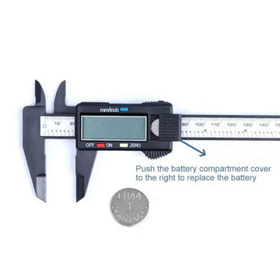 150mm Electronic Digital Caliper Measuring Tool LCD Digital Ruler ...