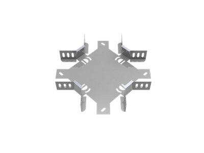 150mm Flat 4 Way Equal Intersection for Medium Duty Cable Tray