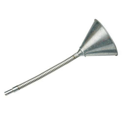 150mm Flexible Steel Funnel 240mm Flex Shaft Mesh Particle Filter