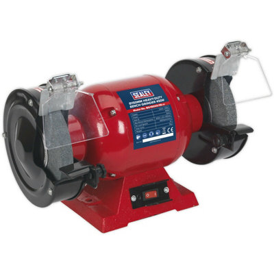 150mm Bench Mounted Buffer Polisher 370W Motor Fine Coarse
