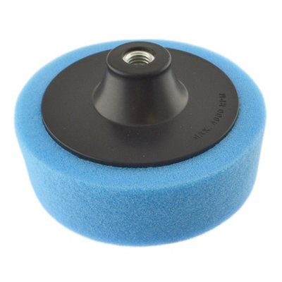 150mm M14 Thread Medium Polishing Mop Sponge Buffing Wheel Polisher