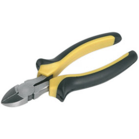 150mm Side-Cutting Pliers - Comfort Grip - Corrosion Resistant - Hardened Steel
