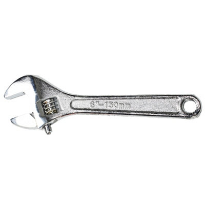 150mm Standard Adjustable Spanner Monkey Pipe Wrench Plumbers 0 to 19mm