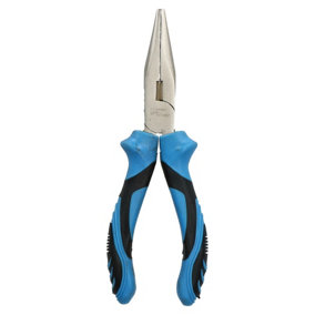 150mm Straight Long Nose Plier Pliers With Anti Slip Soft Grip Handle