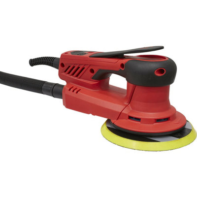 150mm Variable Speed Brushless Palm Sander 350W 230V Compact Lightweight Mains