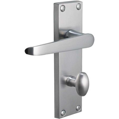 150mm Vision Zeus Victorian Straight Lever Bathroom Handles - Polished Chrome Price Comparisons | Compare The Build