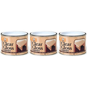 151 Coatings Clear Gloss Varnish 180ML (Pack of 3)