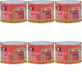 151 Coatings Gloss Paint 180ml Pillar Box Red (Pack of 6)