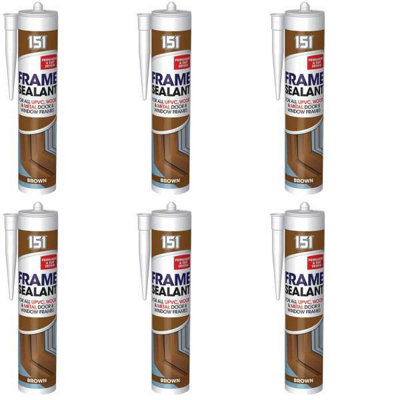151 Frame Sealant Brown 280 ml - Pack of 6