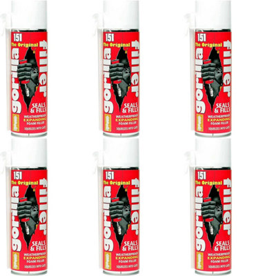 Everbuild Exact Gap Expanding Foam 500ml Box Of 12 Trade Option