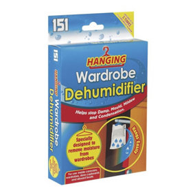 151 Hanging Wardrobe Dehumidifier Multicoloured (One Size)