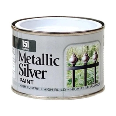 151 Metallic Paint 180ml Silver (Pack of 12)