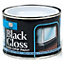 151 Non Drip Paint Black Gloss 180ml (Pack of 3)