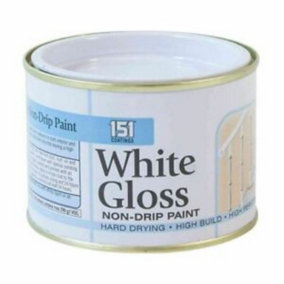 151 Non Drip White Gloss - 180ml - Hard Drying, High Build, High Performance