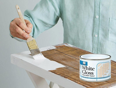 151 Non Drip White Gloss - 180ml - Hard Drying, High Build, High Performance