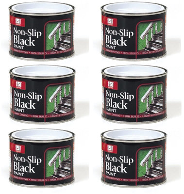 151 Non Slip Paint - Matt Black - 180ml - Pack of 6