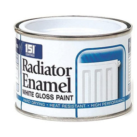 151 Radiator Enamel White Gloss Paint - 180ml