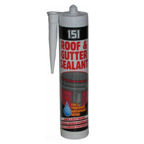 151 Roof & Gutter Sealant, Black