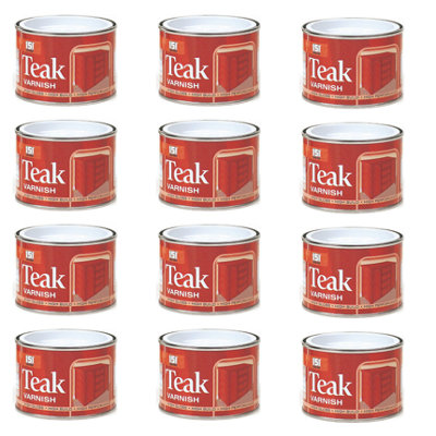 151 Teak Varnish 180ml (Pack of 12) DIY at B&Q