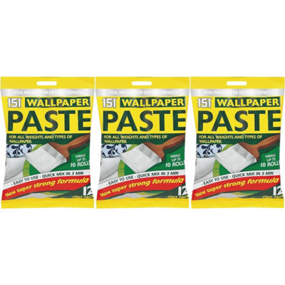 151 Wallpaper Paste 12 Pint Pack (0100/00008A) (Pack of 3)