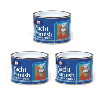 151 Yacht Varnish Gloss Finish 180ml Waterproof, High Build, High