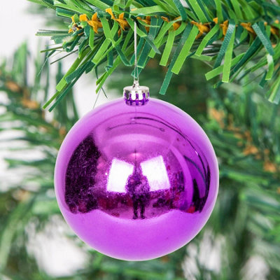 Large christmas tree ball ornaments discount