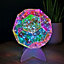 15cm Battery Operated Light up Christmas Dream Ball with 100 White LEDs