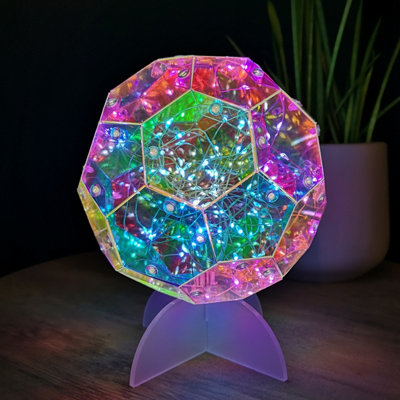 15cm Battery Operated Light up Christmas Dream Ball with 100 White LEDs Price Comparisons | Compare The Build