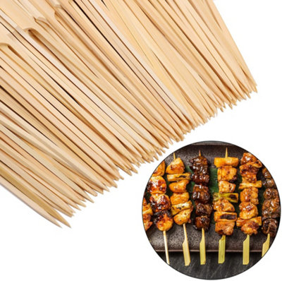 15cm Wooden Bamboo Paddle Skewers - Pack of 1000