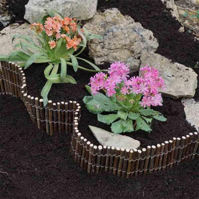 Willow Edging - Roll - Natural, 2m X 0.15m