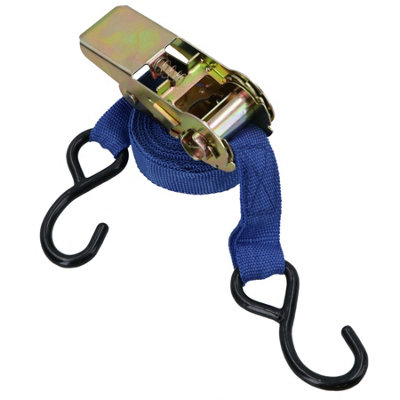 Ratchet Tie Down Straps 25 Mm X 2 M Heavy Duty Tension Belts