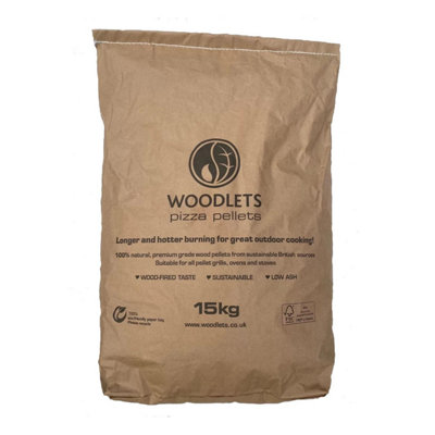 15kg Premium Pizza Oven Wood Pellets Ooni Nero Ninja Outdoor Cooking - 5