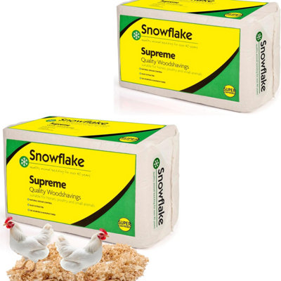 15KG Supreme Animal Bedding Softwood Timber Bale  Shavings