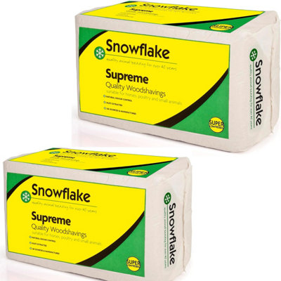 15KG Supreme Animal Bedding Softwood Timber Bale  Shavings