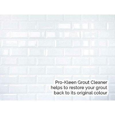 15L + 750ml Pro-Kleen Tile Grout Cleaner Restorer Reviver for Kitchen and Bathroom
