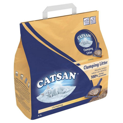 15L Catsan Ultra Clumping Odour Control Cat Litter 15 Litres (3x5L
