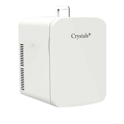 15L Mini Fridge Table Top Electric Cooler & Warmer Portable Ice Box Office Car, White